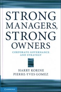 Strong Managers, Strong Owners book cover